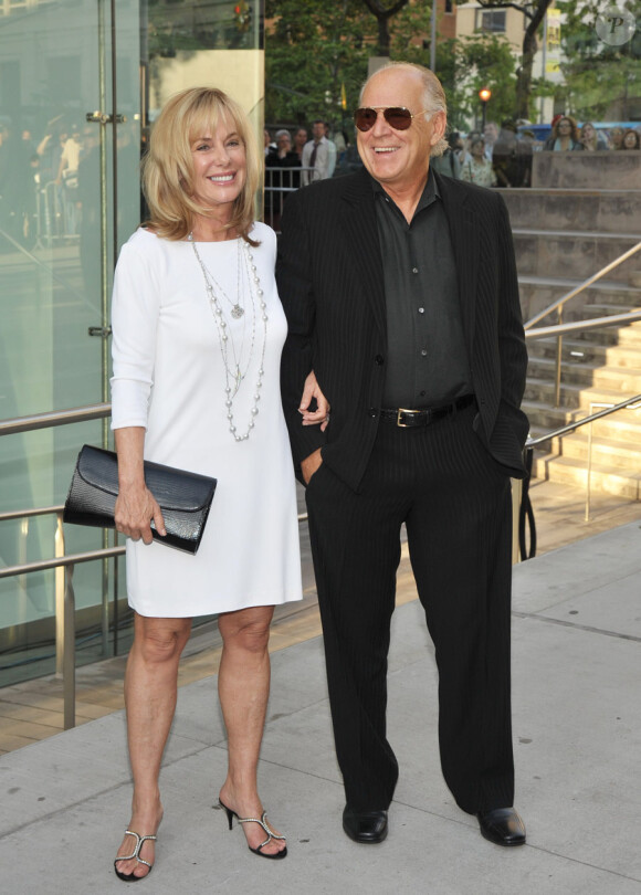 Jimmy Buffett et sa femme Jane, lors de la 37e édition du gala des Chaplin Awards à New York le 24 mai 2010
