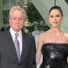 Michael Douglas et Catherine Zeta-Jones lors de la 37e édition du gala des Chaplin Awards à New York le 24 mai 2010