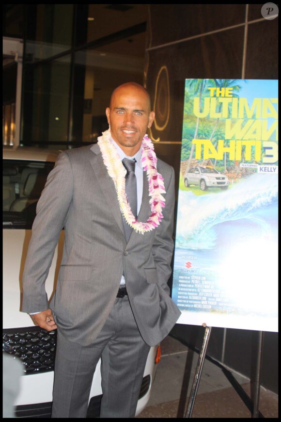 Kelly Slater présente Tahiti 3D : Destination surf à Los Angeles, le 8 février 2010 !