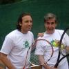 Philippe Candeloro et Bernard Menez au tournoi des personnalités 2010. 1er juin