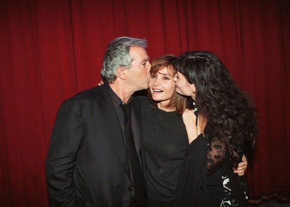 Pierre Arditi, Evelyne Bouix et sa fille Salomé Lelouch en septembre 2001