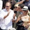 Cauet et sa chérie (3 juin 2010 à Roland Garros)