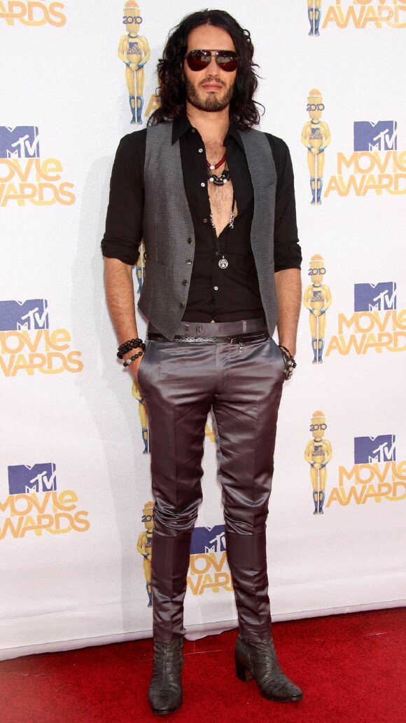 Russell Brand lors de la grande soirée des MTV Movie Awards 2010, à Los Angeles, le 6 juin 2010.