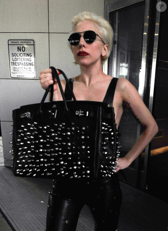 Lady Gaga à New York, le 5 juin 2010