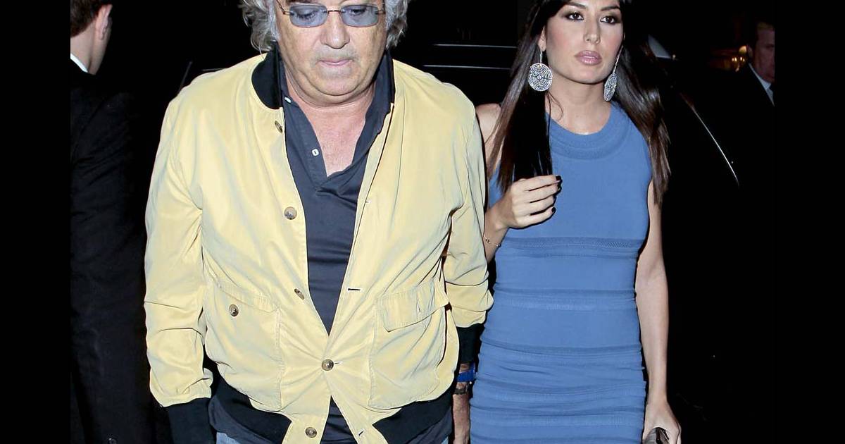 Flavio Briatore et sa belle Elisabetta Gregoraci, privés ...