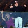 John Travolta et son épouse Kelly Preston à l'Hôtel Fasano à Rio de Janeiro le 16 juin 2010