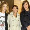 Emilie Dequenne, Emma de Caunes et Zoé Félix soirée de lancement de la collection Capsule POUR LONGTEMPS d'Ekyog et l'inauguration de la 37e boutique le 17 juin 2010 au soir à Paris au 59 rue Bonaparte !