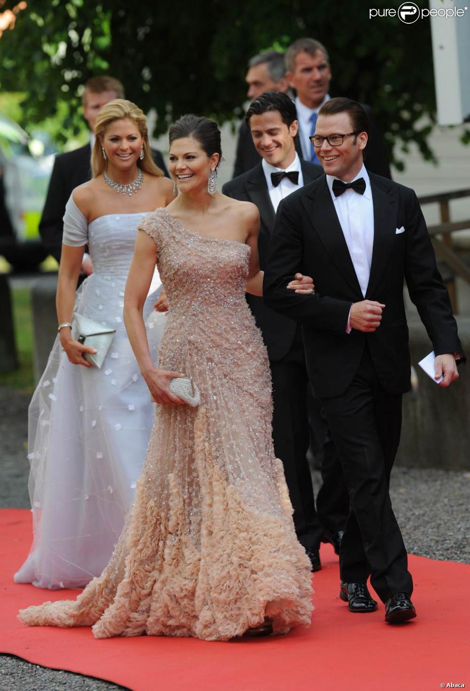 Vendredi 18 Juin A La Veille De Leur Mariage Victoria De Suede