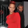 Rihanna et son boyfriend Matt Kemp ont dîné au restaurant Dodgers dans West Hollywood le 21 juin 2010