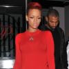 Rihanna et son boyfriend Matt Kemp ont dîné au restaurant Dodgers dans West Hollywood le 21 juin 2010