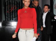 Rihanna et son amoureux Matt Kemp s'offrent une soirée... rouge passion !