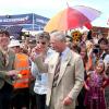 Le 24 juin 2010, le prince Charles était en visite sur les lieux du festival de Glastonbury !