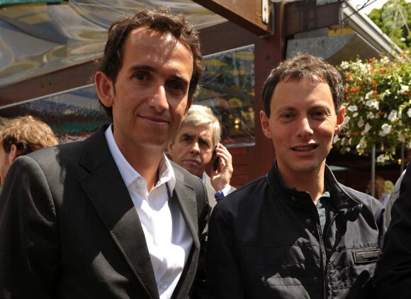 Alexandre Bompard et Marc-Olivier Fogiel