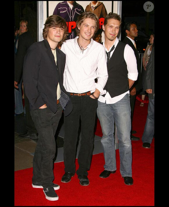 Zac, Taylor et Issac Hanson en août 2007 à Los Angeles