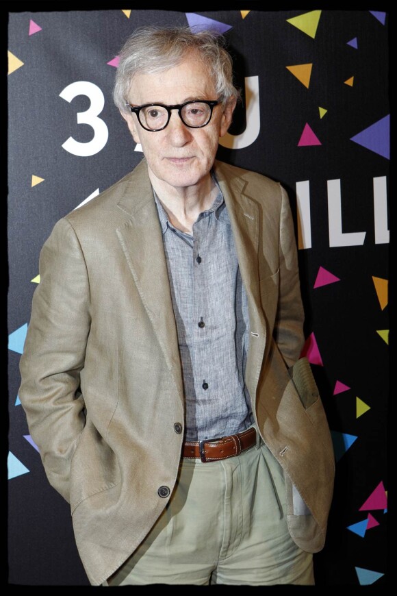 Woody Allen, à l'occasion de l'ouverture du festival Paris Cinéma, au Gaumont Capucines, à Paris, le 1er juillet 2010.