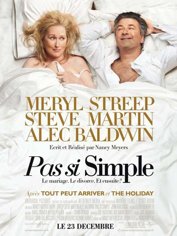 Alec Baldwin et Meryl Streep dans Pas si simple !