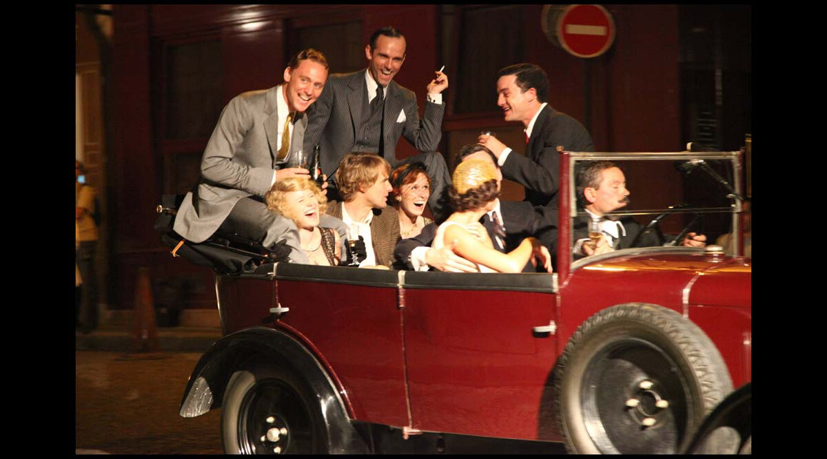 Photo : Tournage de Midnight in Paris de Woody Allen, le 8 juillet 2010 ...