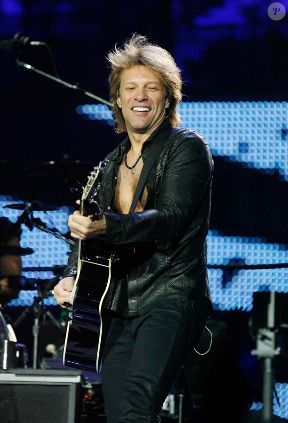 Bon Jovi en concert à l'O2 Arena, Londres, le 23 juin 2010