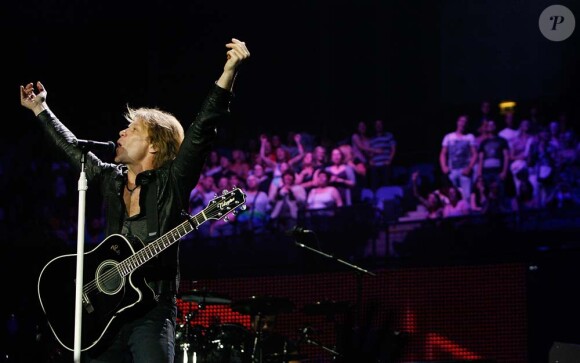 Bon Jovi en concert à l'O2 Arena, Londres, le 23 juin 2010