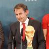 José Luis Zapatero félicite les champions du monde ! 12/07/2010