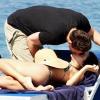 Channing Tatum et sa femme Jenna Dewan, lors du 8e Festival Global Film & Music, sur l'île d'Ischia, au large de Naples, en Italie, le 12 juillet 2010.