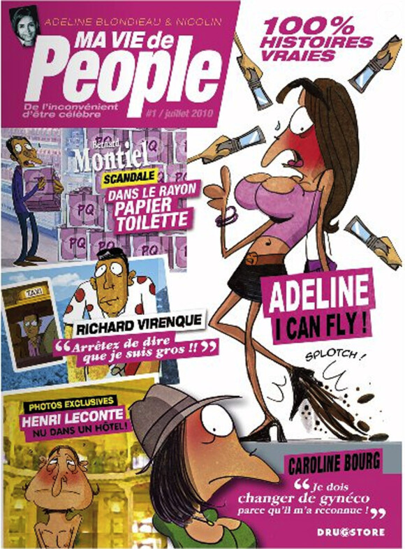 Ma vie de People par Adeline Blondieau et le dessinateur Nicolin