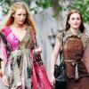 Blake Lively et Leighton Meester sur le tournage de Gossip Girl à New York, le 14 juillet 2010