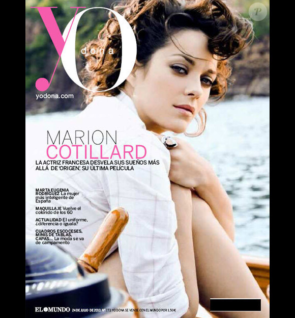 Marion Cotillard en couverture de Yo Dona