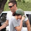 Megan Fox et Brian Austin Green se rendent chez leur coach, à Beverly Hills, le 27 juillet 2010