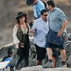 Johnny Depp et Penelope Cruz en plein tournage sur une plage de Maui
