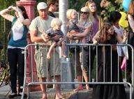 Naomi Watts, Liev Schreiber et leurs deux adorables enfants... fous de Barack Obama !