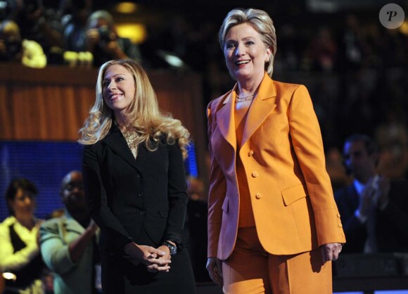 Chelsea et sa mère Hillary Clinton