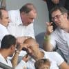 Laurent Blanc, lors du match PSG-AS Roma durant le Tournoi de Paris, au Parc des Princes, le 1er août 2010.