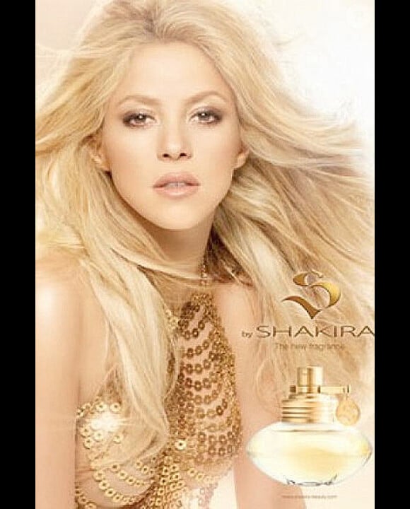 "S by Shakira", le tout premier parfum de Shakira