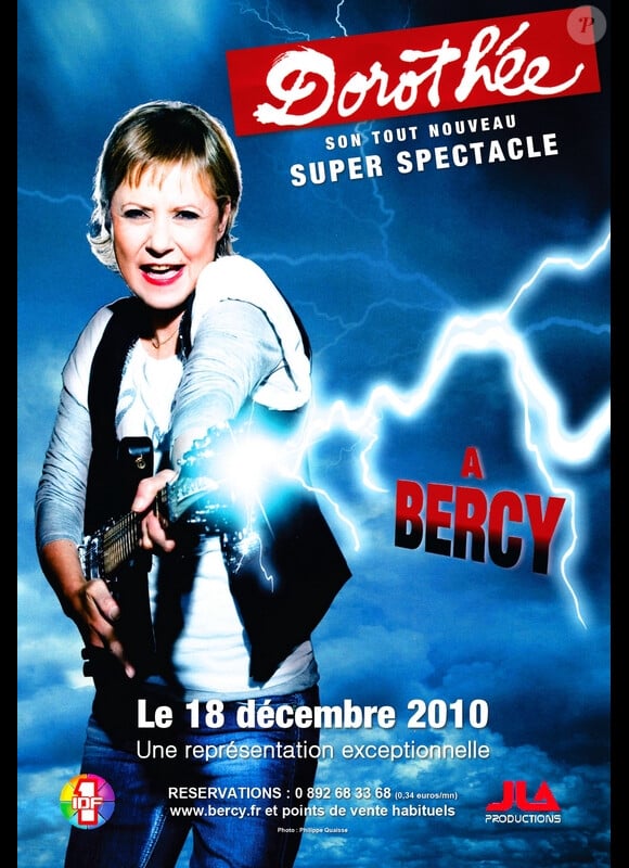 Dorothée investira la scène de Bercy le 18 décembre prochain.