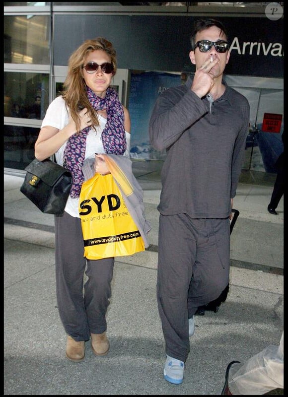 Robbie Williams et Ayda 