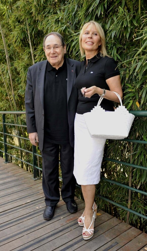Robert Hossein et sa femme Candice Patou