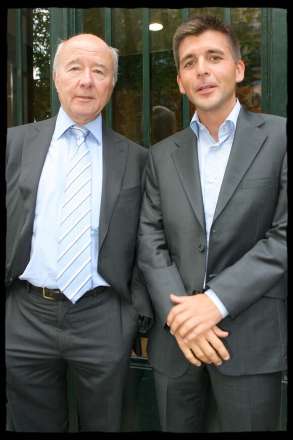 Didier Mazerolle et Thomas Sotto de BMF-TV
