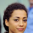 Nadja Benaissa, du groupe No Angels, lors de l'ouverture de son procès à Darmstadt, le 16 août 2010
