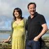 David Cameron et son épouse Samantha en Cornouailles