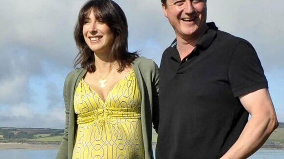 David Cameron : La petite fille du premier ministre britannique s'appelle...