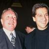 Jacques Martin et Laurent Gerra en 2000