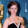 Julia Roberts et son Oscar pour Erin Brockovich en 2001