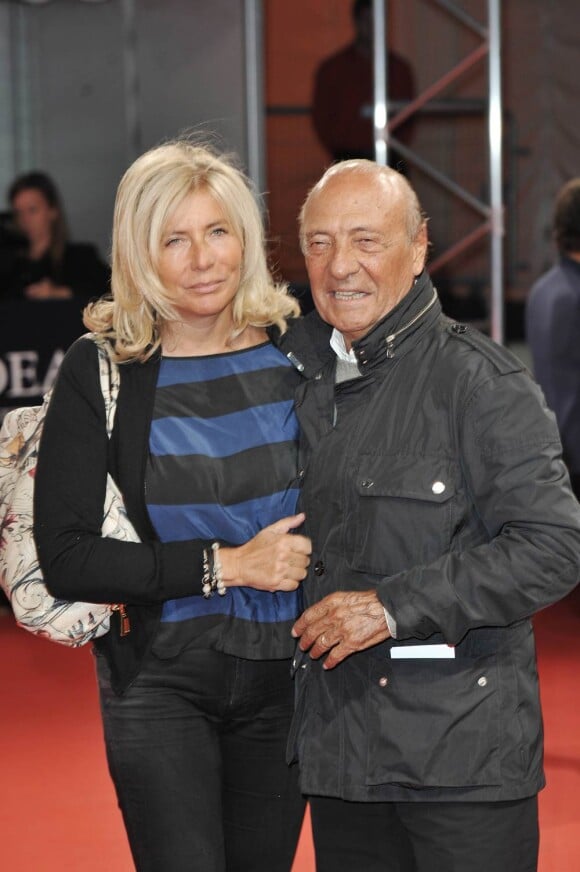 Jacques Séguéla et sa femme Sophie à l'occasion de l'avant-première de La Dette, dans le cadre du 36e Festival de Deauville, le 4 septembre 2010.