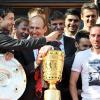 Franck Ribéry n'apparaît pas sur la photo officielle des ambassadeurs Hugo Boss du Bayern Munich. Un souci avec les derniers mois troubles du meneur de jeu tricolore ?