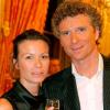 Denis Brogniart et son épouse Hortense