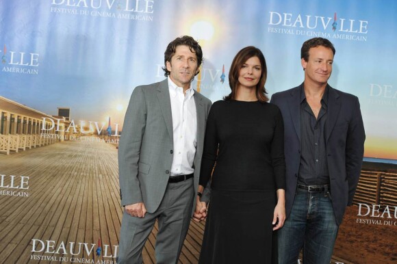 Leland Orser, Jeanne Tripplehorn et Todd Traina, à l'occasion de la présentation de Morning, en salles prochainement et présenté au Festival du Film Américain de Deauville, le 10 septembre 2010.