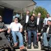Amanda Lear, Rama Yade et Jean-Marie Bigard ont testé la vie en chaise roulante pour l'association Handynamic