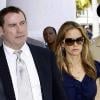 John Travolta et Kelly Preston à l'ouverture du premier procès, septembre 2009