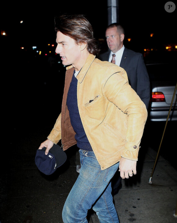 Tom Cruise à New York. 16/09/2010